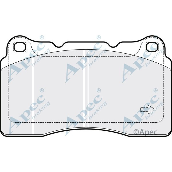 Apec Brake Pad image