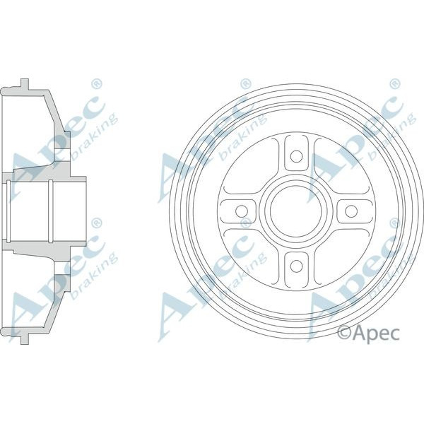 Apec Brake Drum image