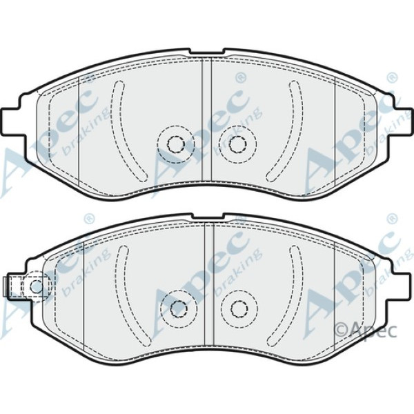 Apec Brake Pad image