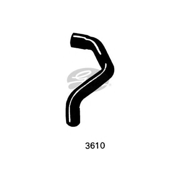 CURVED RADIATOR HOSE 290MMX26 image