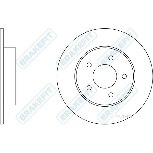 BrakeFit Disc Single image