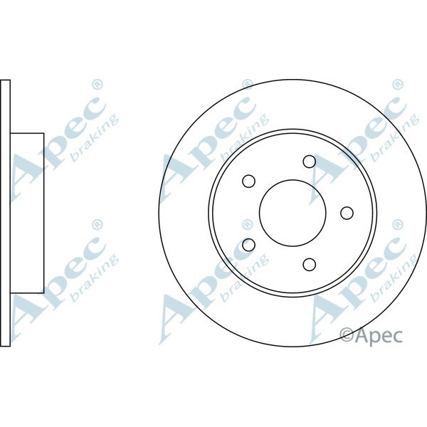 Apec Brake Disc image