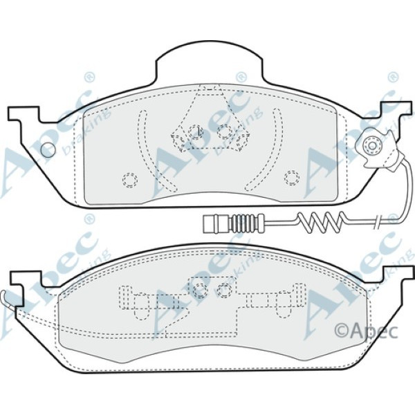 Apec Brake Pad image