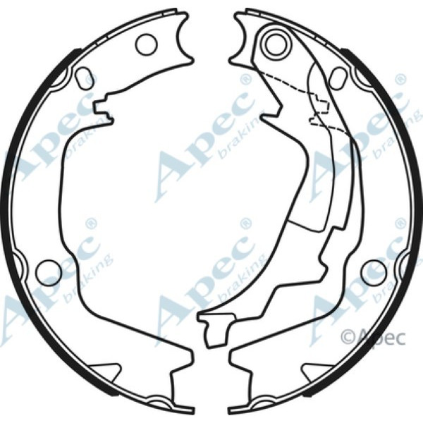 Apec Brake Shoe image