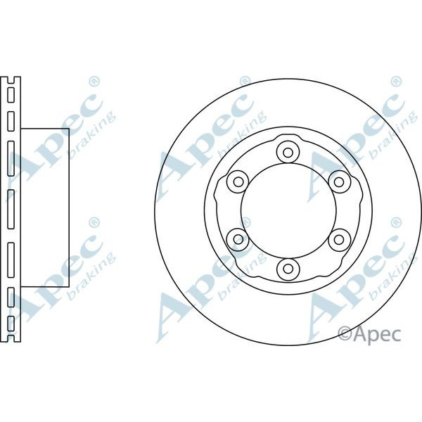 Apec Brake Disc image