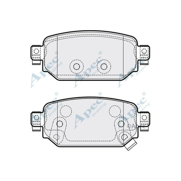 Apec Brake Pad image