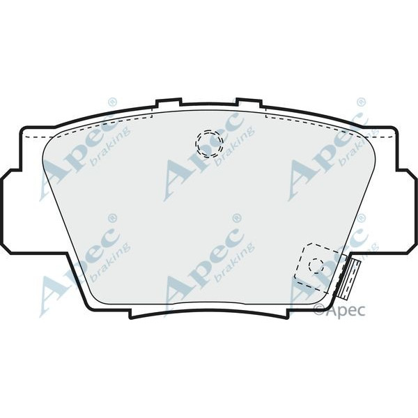 Apec Brake Pad image