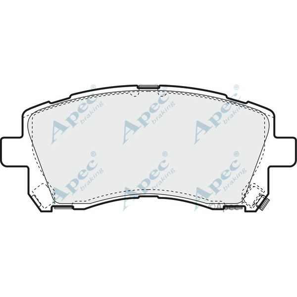 Apec Brake Pad image