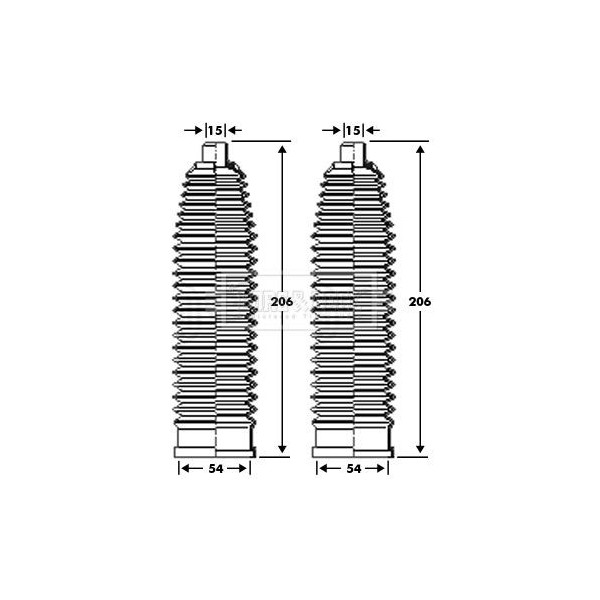 STEERING GAITER KIT image