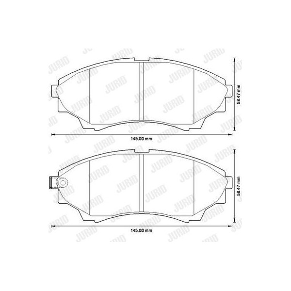 JURID BRAKE PAD image