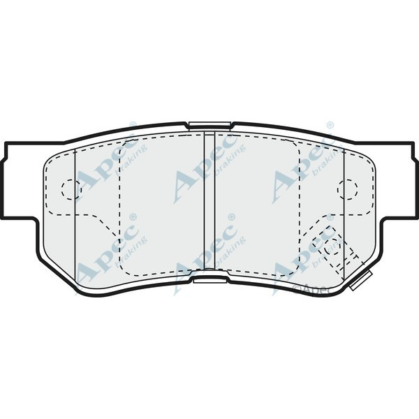 Apec Brake Pad image