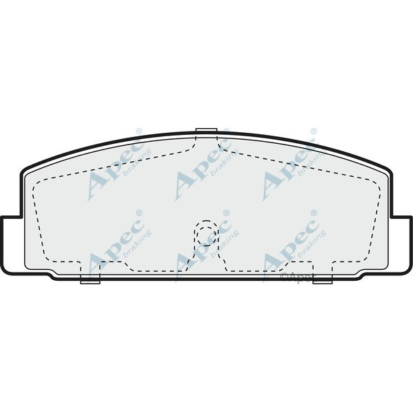 Apec Brake Pad image