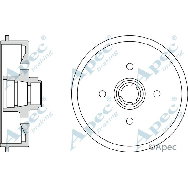 Apec Brake Drum image