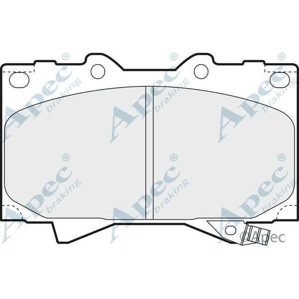 Apec Brake Pad image