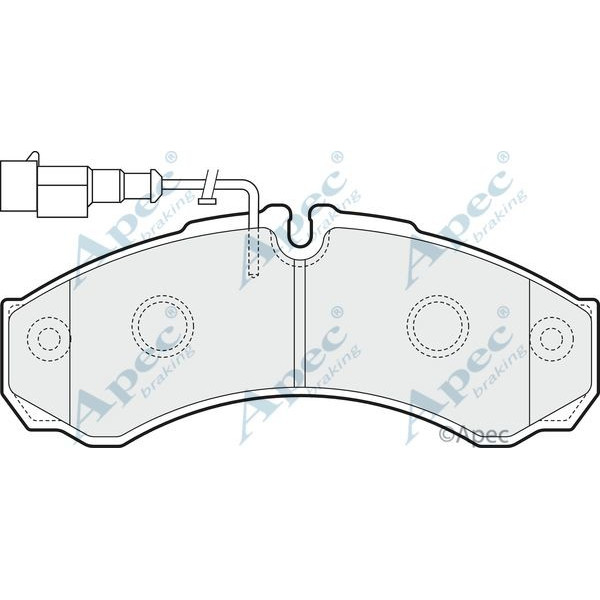 Apec Brake Pad image