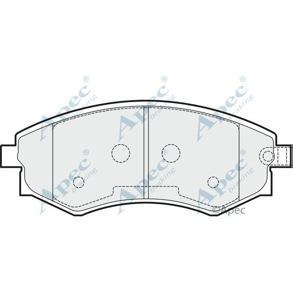 Apec Brake Pad image