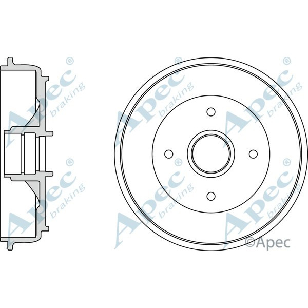 Apec Brake Drum image