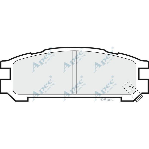 Apec Brake Pad image