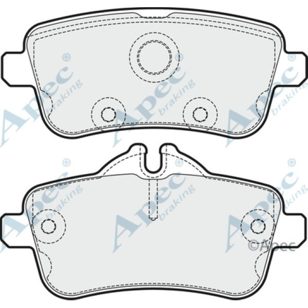 Apec Brake Pad image