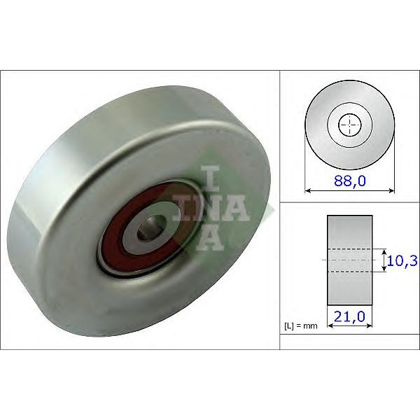 V Belt Deflection Pulley image