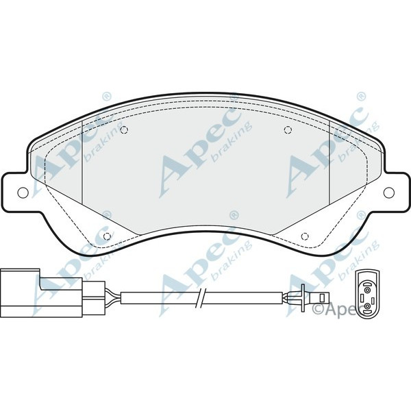 Apec Brake Pad image