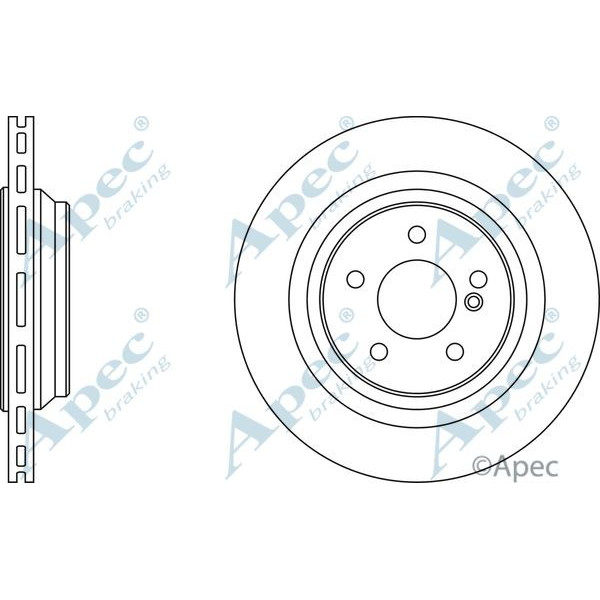 Apec Brake Disc Single image