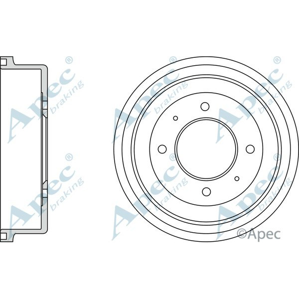 Apec Brake Drum image