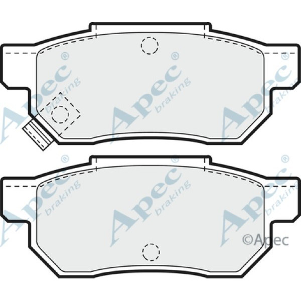 Apec Brake Pad image