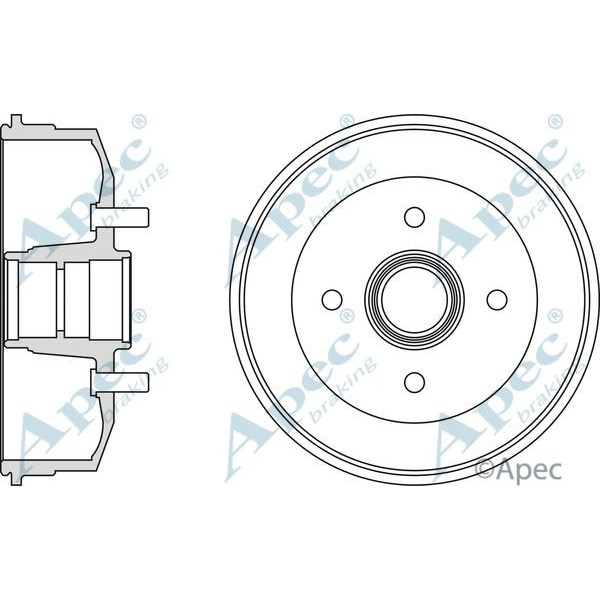 Apec Brake Drum image