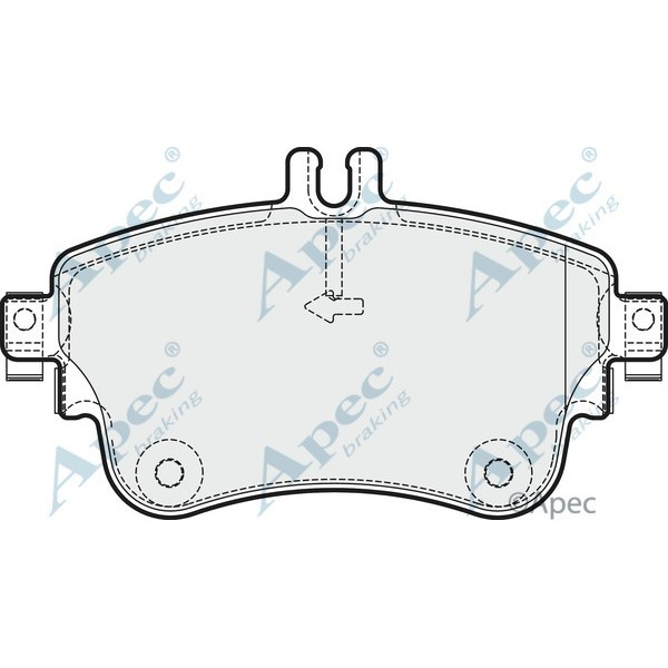 Apec Brake Pad image