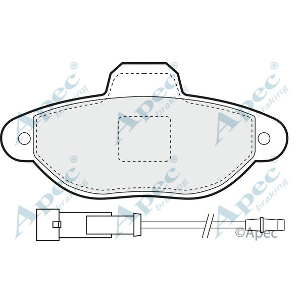 Apec Brake Pad image