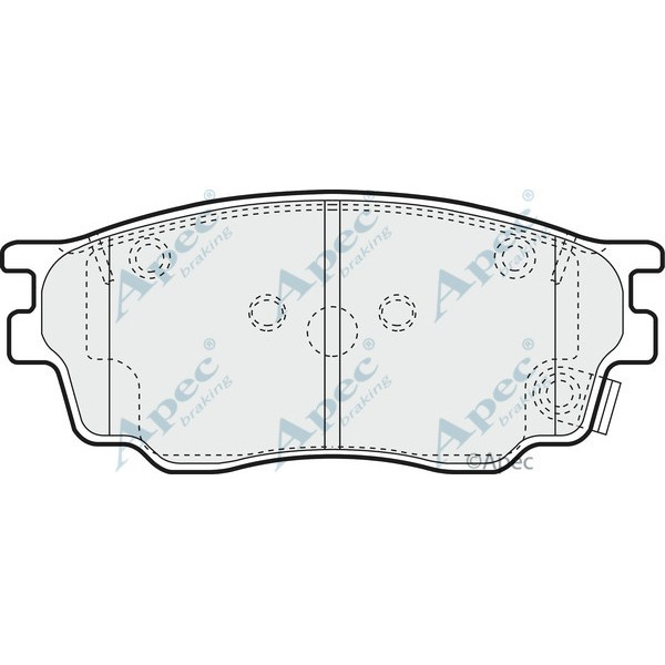 Apec Brake Pad image