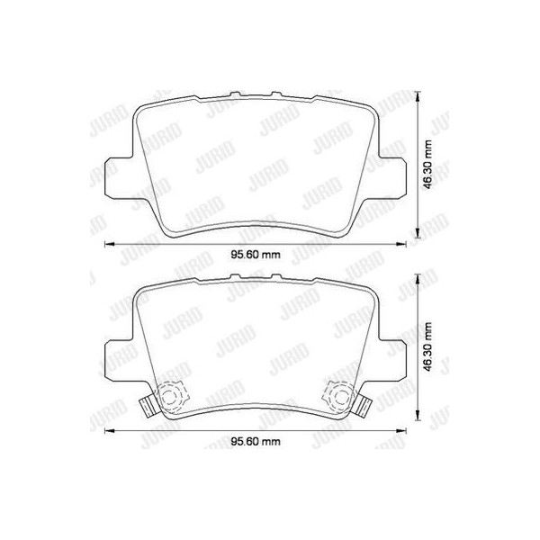 JURID BRAKE PAD image