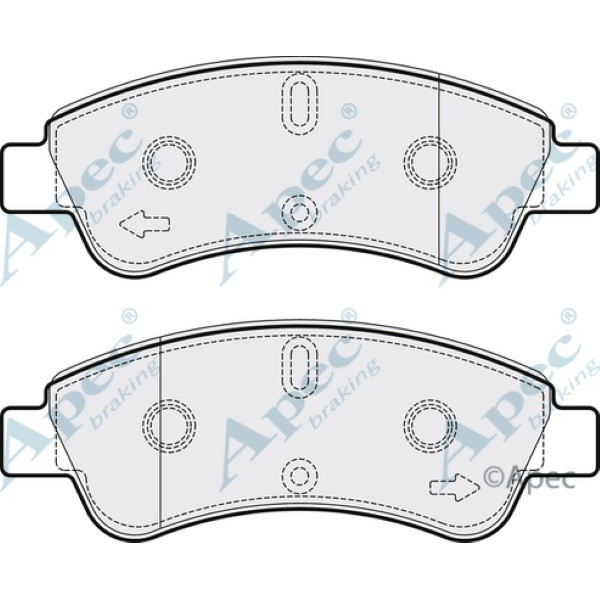 Apec Brake Pad image