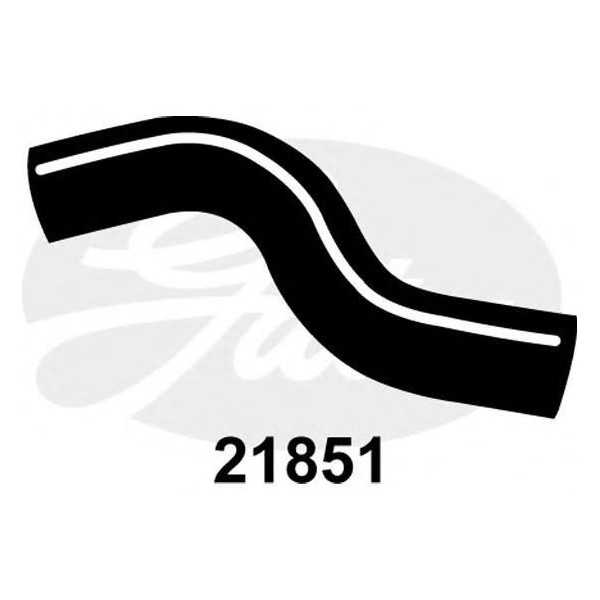 CURVED RADIATOR HOSE 240MMX38 image