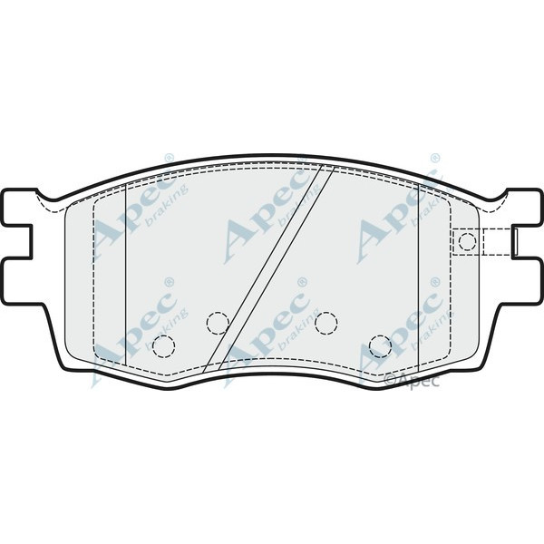 Apec Brake Pad image