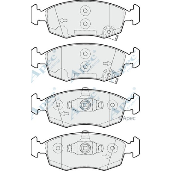 Apec Brake Pad image