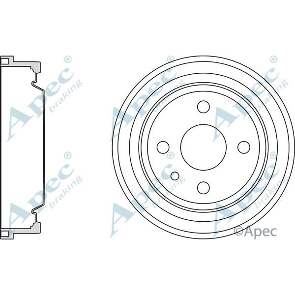 Apec Brake Drum image