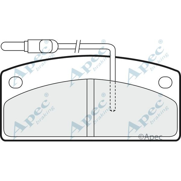 Apec Brake Pad image