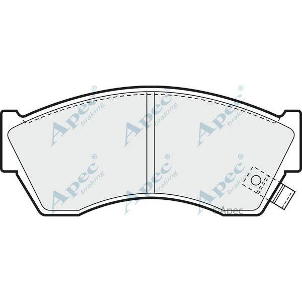 Apec Brake Pad image