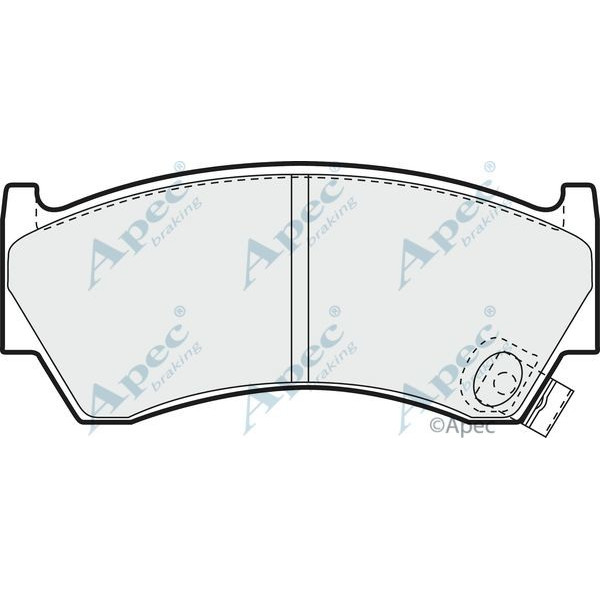 Apec Brake Pad image