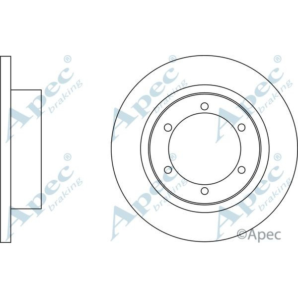 Apec Brake Disc image