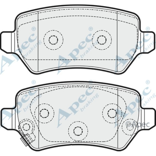 Apec Brake Pad image