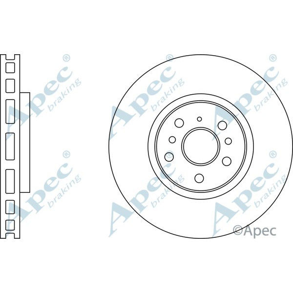 Apec Brake Disc image