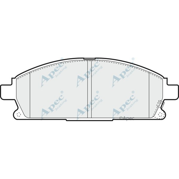 Apec Brake Pad image