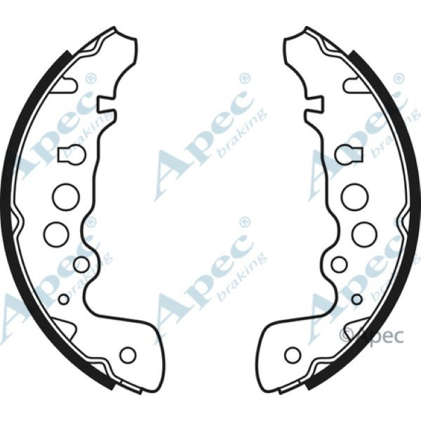 Apec Brake Shoe image