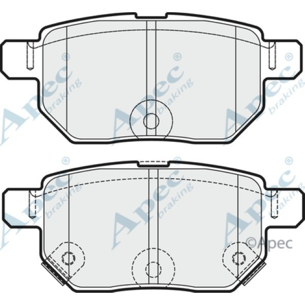 Apec Brake Pad image