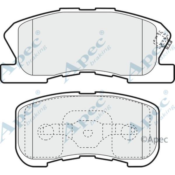 Apec Brake Pad image