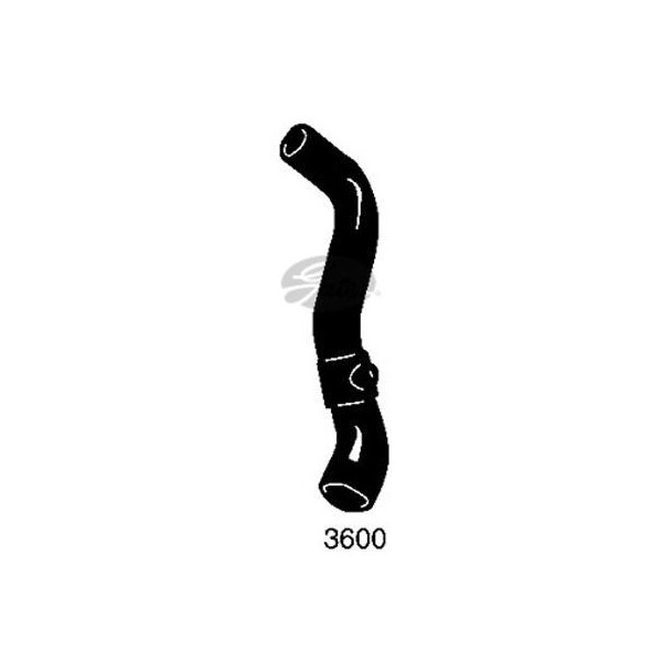 CURVED RADIATOR HOSE 320MMX30 image