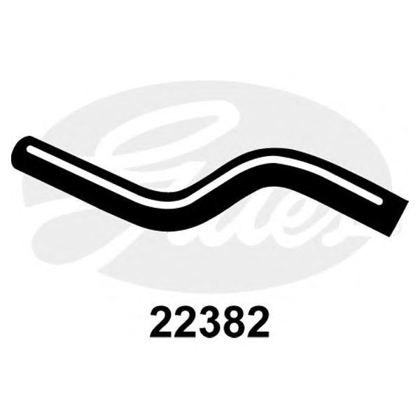 CURVED RADIATOR HOSE 420MMX30 image